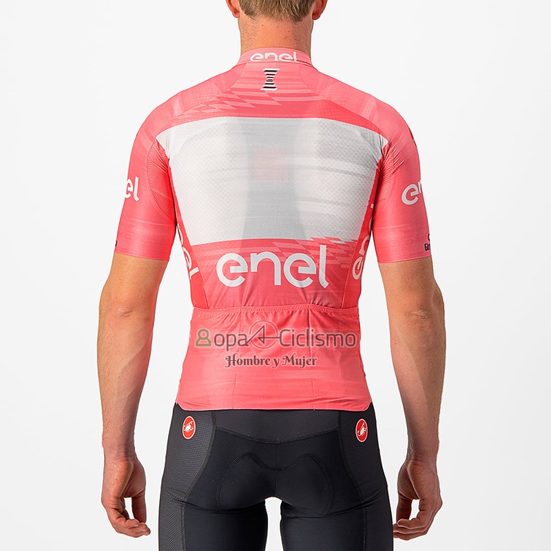 Giro d'Italia Ropa Ciclismo Culotte Corto 2023 Hombre Mangas Cortas Rosa